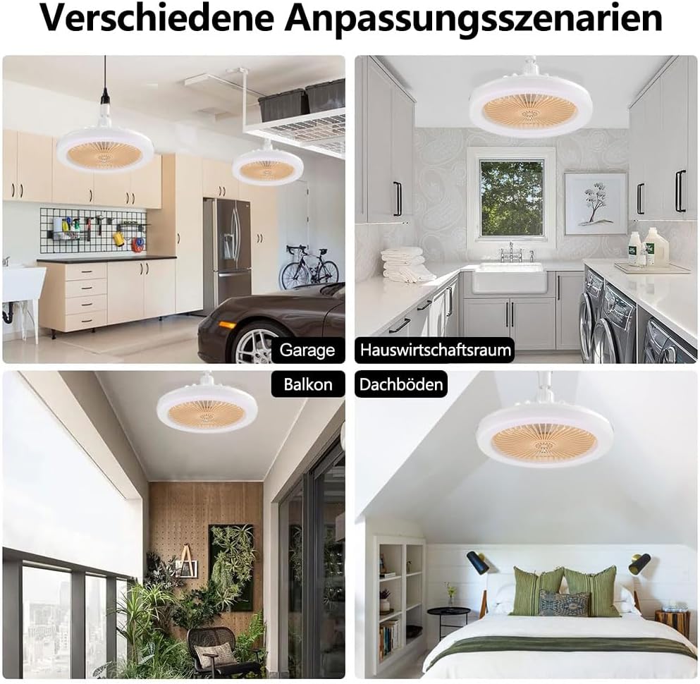 Ventilador Con luz